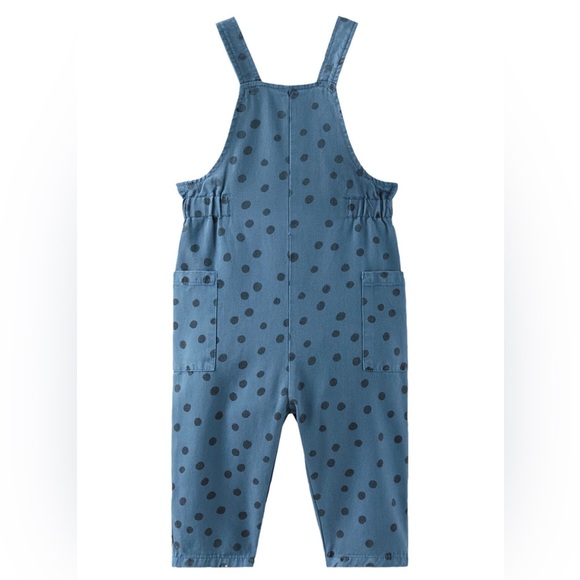 Zara Other - Zara Flowy Polka Dot Overalls